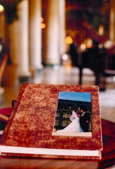 Wedding Picture in Book